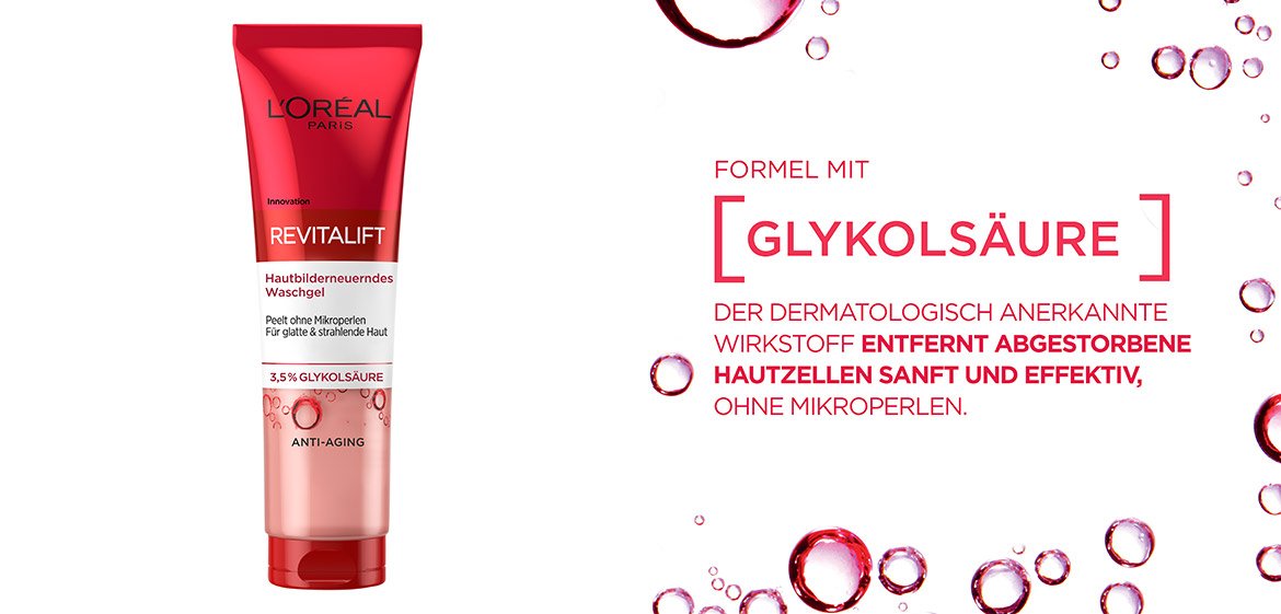 Produktabbildung von L'Oréal Revitalift Hautbilderneuerndes Waschgel mit Formel